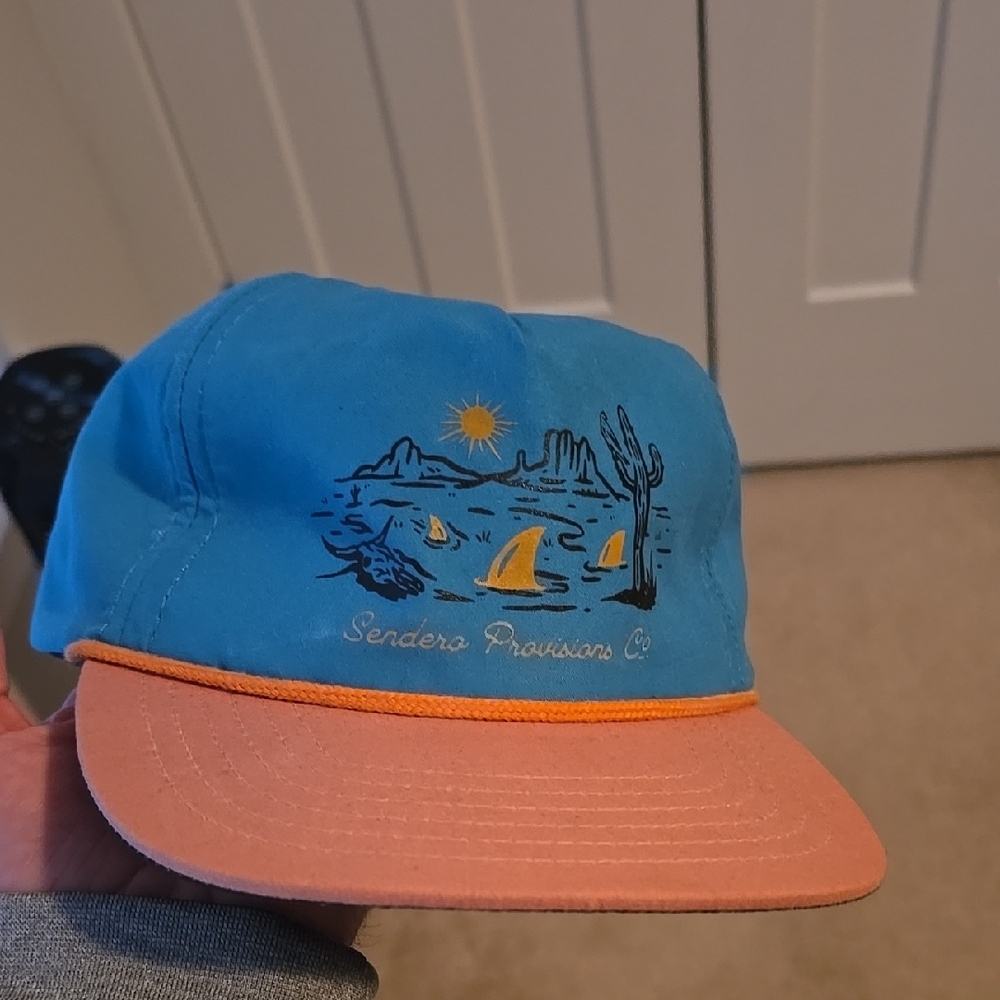 Sendero Provision Co Blue and Orange Cap